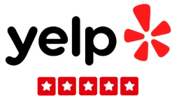 Yelp reviews badge