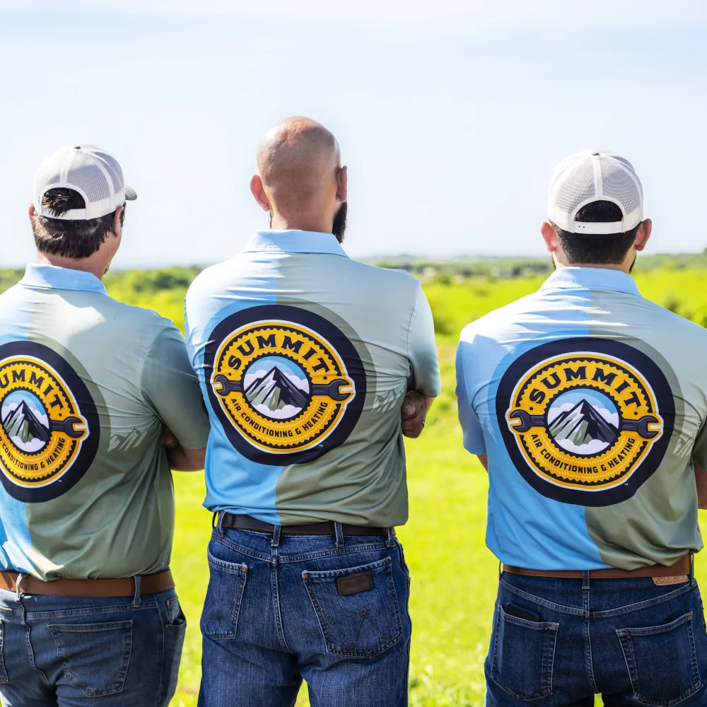 3 members of the Summit Air Conditioning & Heating team